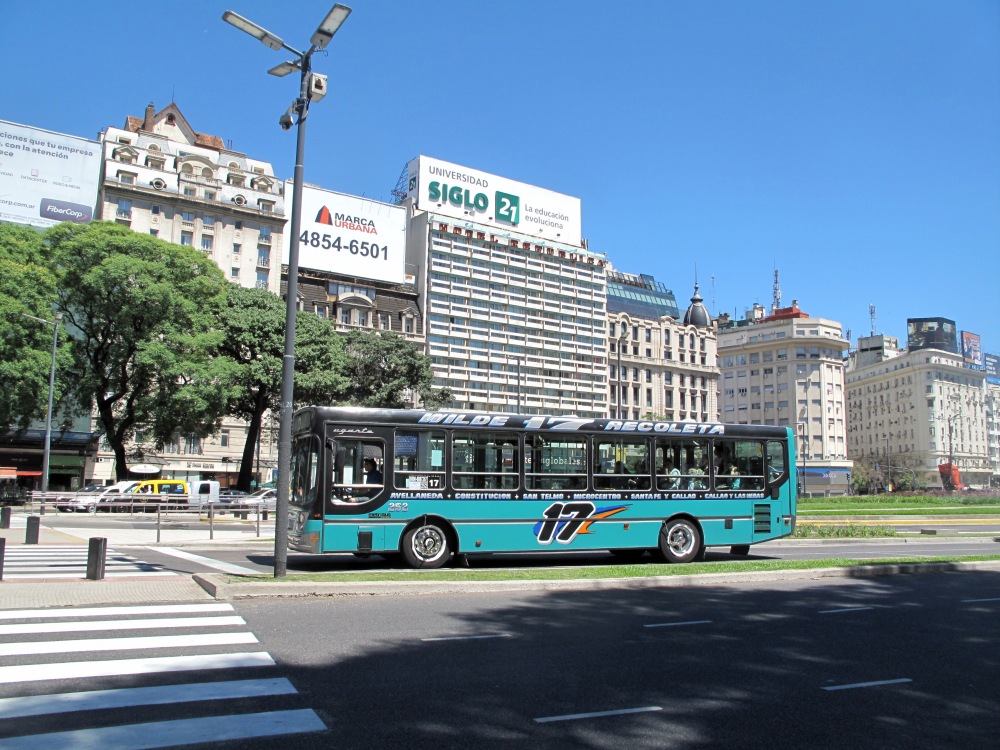 Bus in Buenos Aires