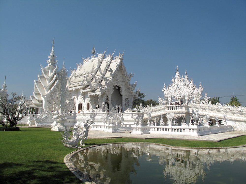 Weißer Tempel Chiang Rai